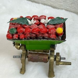 Vintage Apple Cider Mill Cast-Iron Miniature Dollhouse Decor